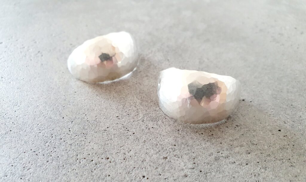 Bold mini earrings, HedSom Jewelry