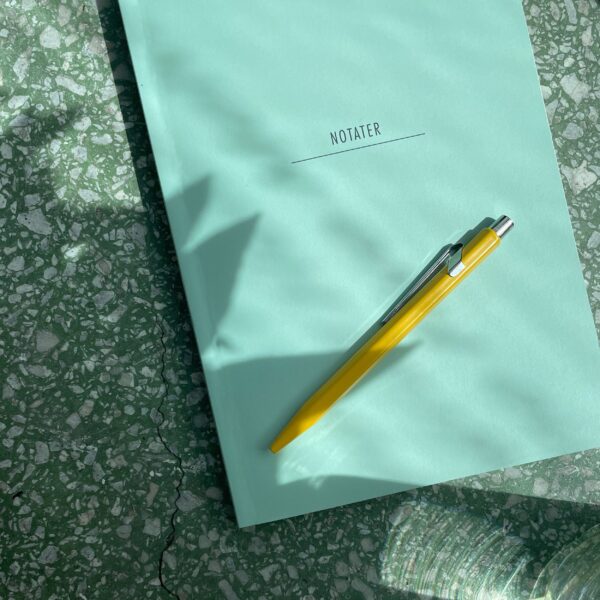 Softbound notebook with satin ribbon (personalised), All Pine Press - Bilde 5