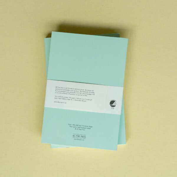 Softbound notebook with satin ribbon (personalised), All Pine Press - Bilde 9