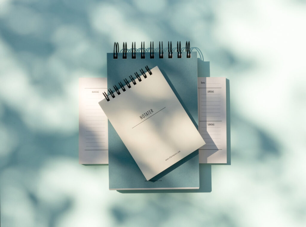 Large Notepad - blank sheets, All Pine Press