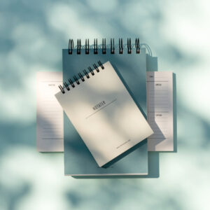 Large Notepad - blank sheets, All Pine Press