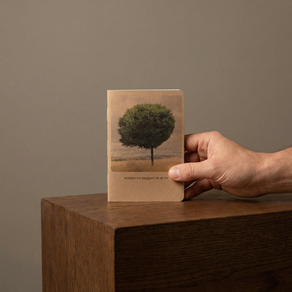 Notebook hand-made by Mainn Med Bart