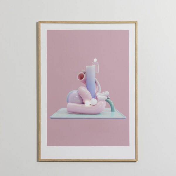 I also wanted to exhibit something tubular print & NFT, Rasmus Stride - Bilde 2