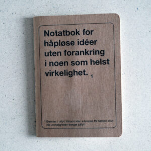 Notebook Main med Bart Hopeless ideas