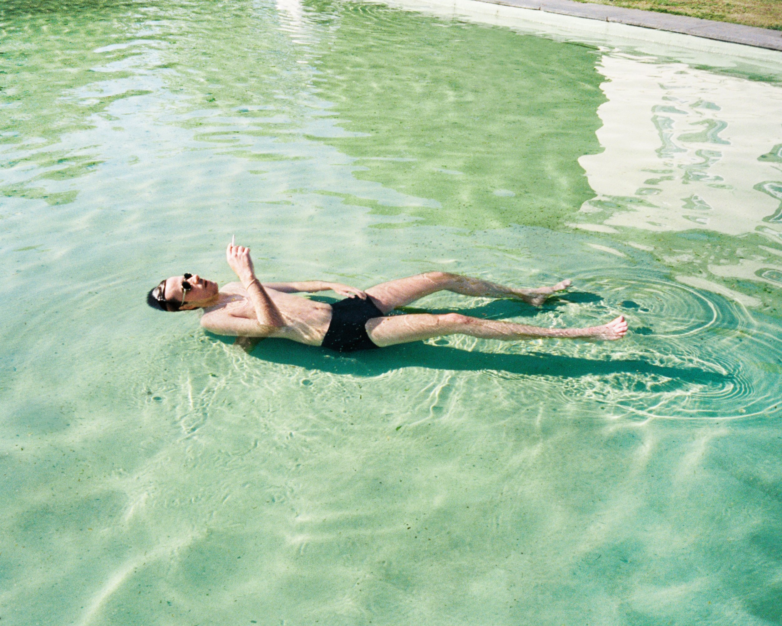 Poolboy, art print by Guro Sommer
