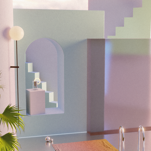 Poolside Print & NFT, Rasmus Stride