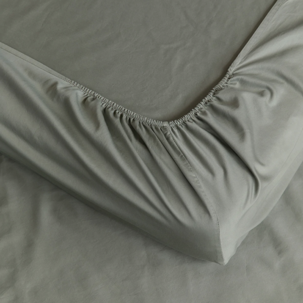 Cotton Silk Bed Sheet, Amokamok