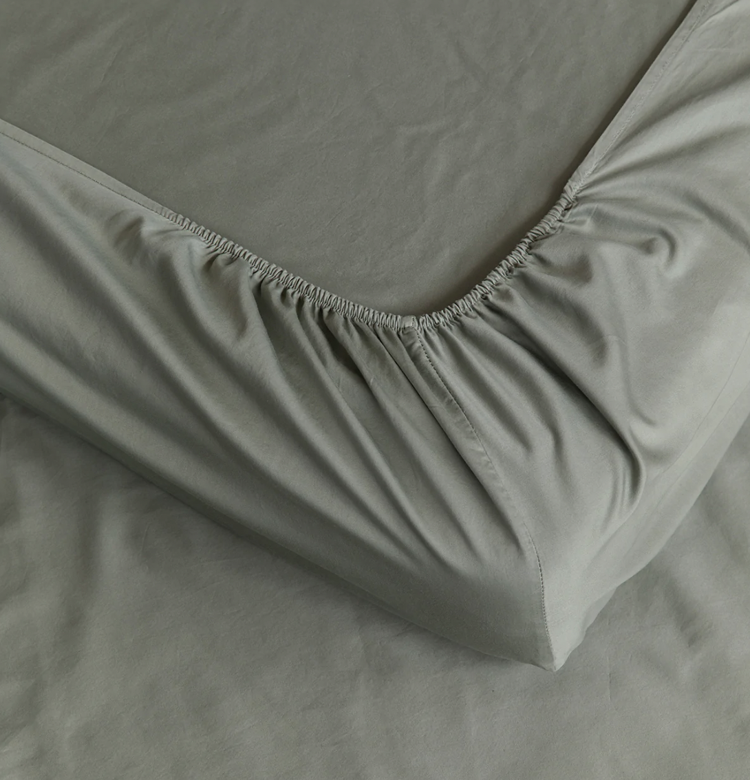 Cotton Silk Bed Sheet, Amokamok