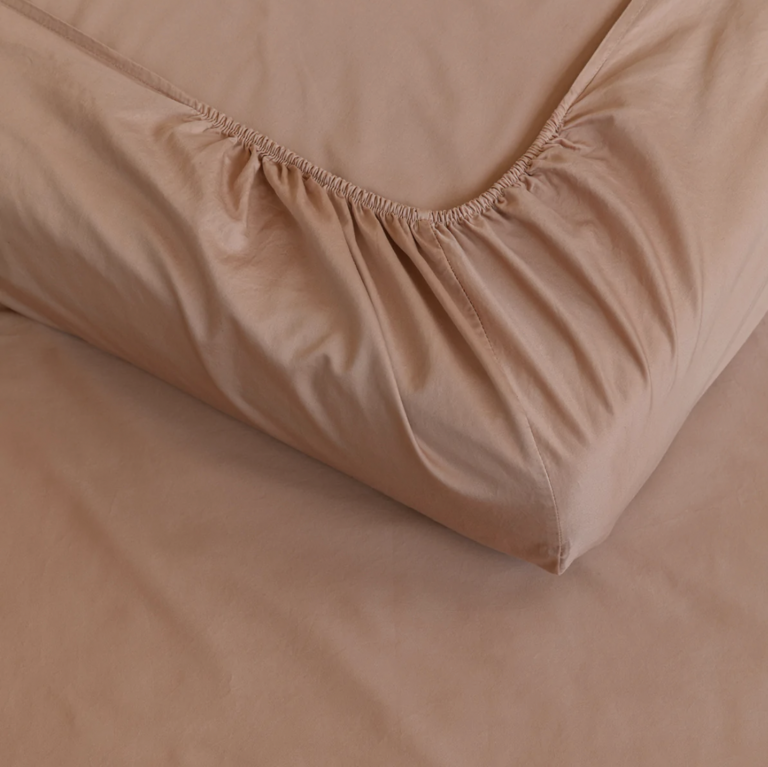 Cotton Silk Bed Sheet, Amokamok - Bilde 2