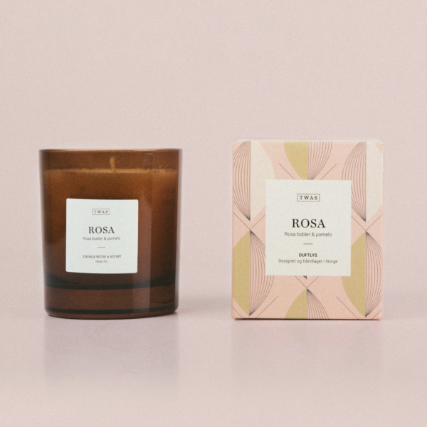 Scented Candle Rose, TWAS - Bilde 2