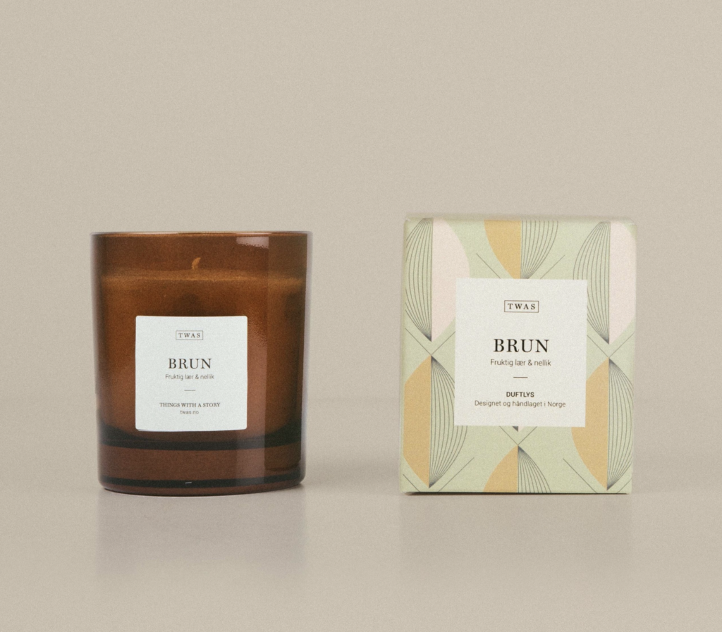Scented Candle Brown, TWAS