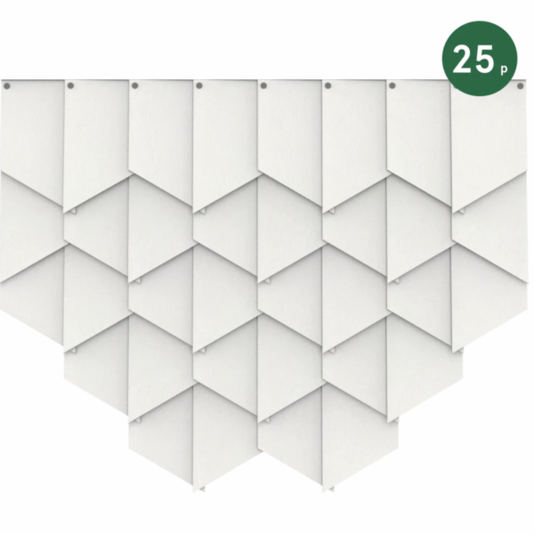 Felt Tile Slanted 10-88 Sound Absorber, Rom & Tonik - Bilde 9