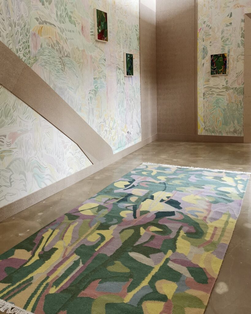 Lillies in the Lake Carpet