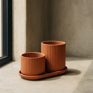Klorofyll Set 01 natural terracotta, Elementa