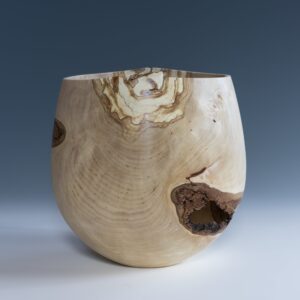Bleached birch bowl, Ståle Johan Aklestad