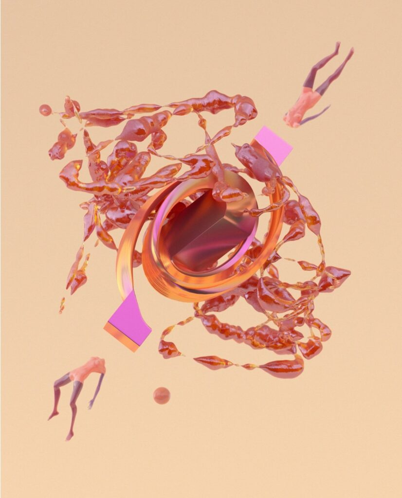 Closed Loop Honey, art print by axel_jenny