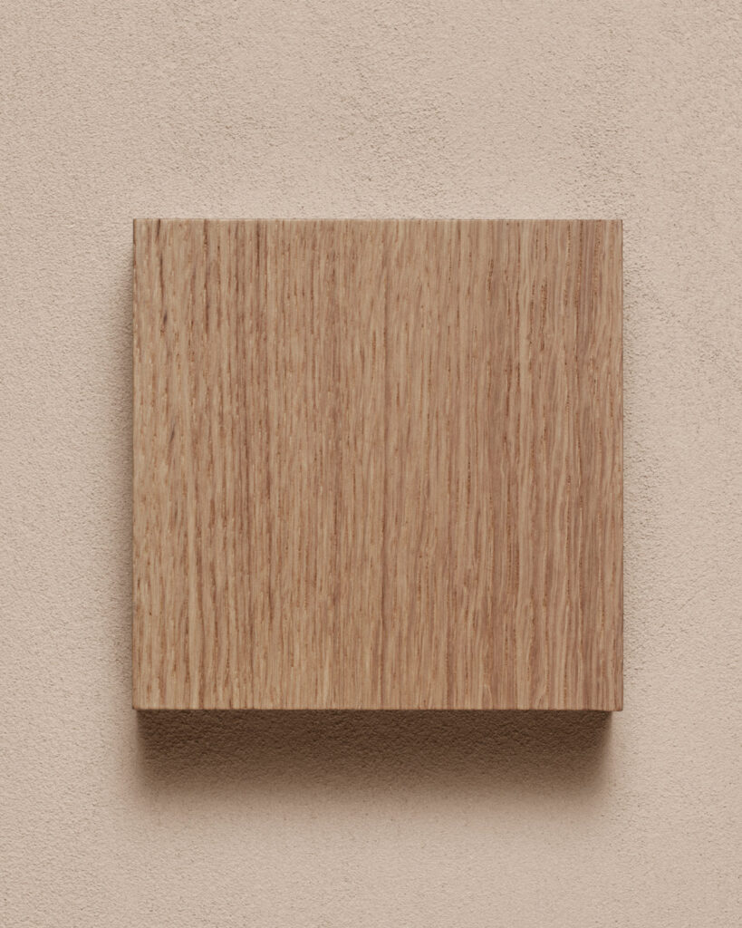 KLOSS Single Light Switch - Natural Oak