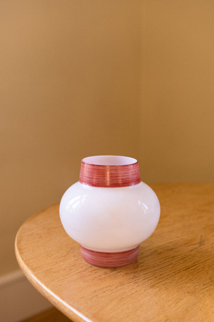 Table lantern in glass - 1950s