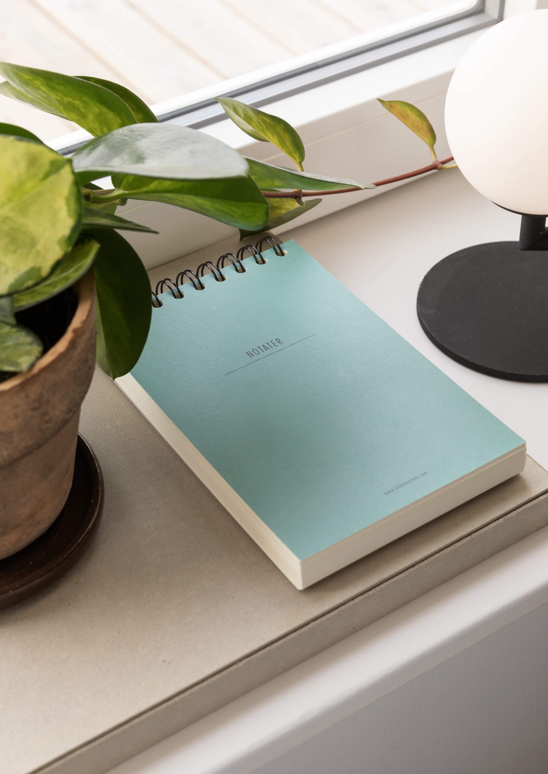 Spiral bound notebook
