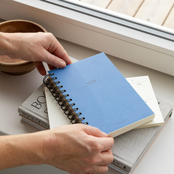 Spiral bound notebook