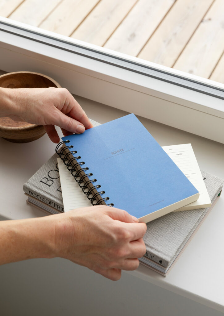 Spiral bound notebook