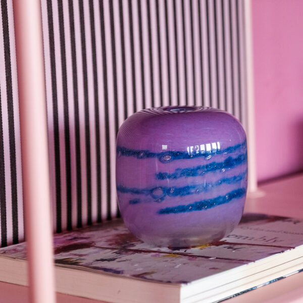 Benny Motzfeldt vase i kunstglass - Bilde 3