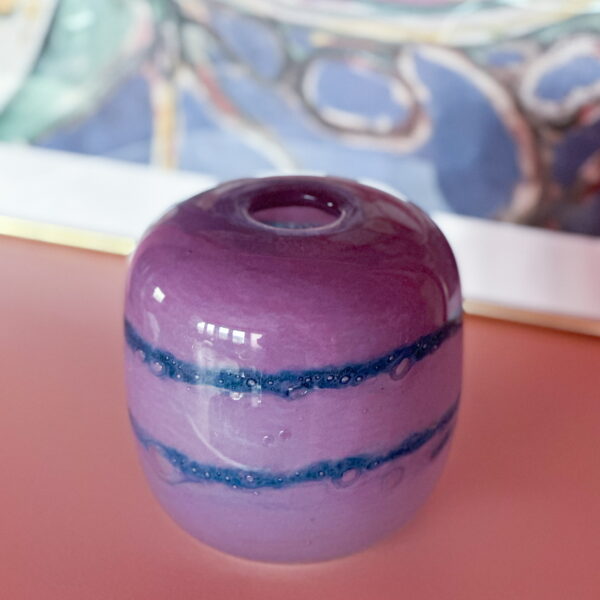 Benny Motzfeldt vase i kunstglass - Bilde 4