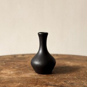 Black Ceramic Vessel, c. 1960s