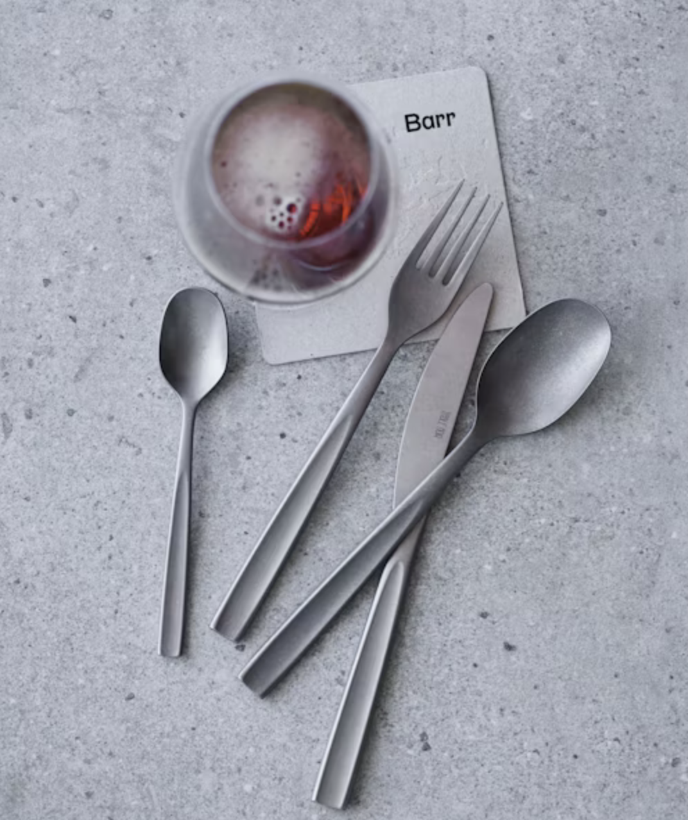 Table Noir Cutlery Designed by Snøhetta for BARR