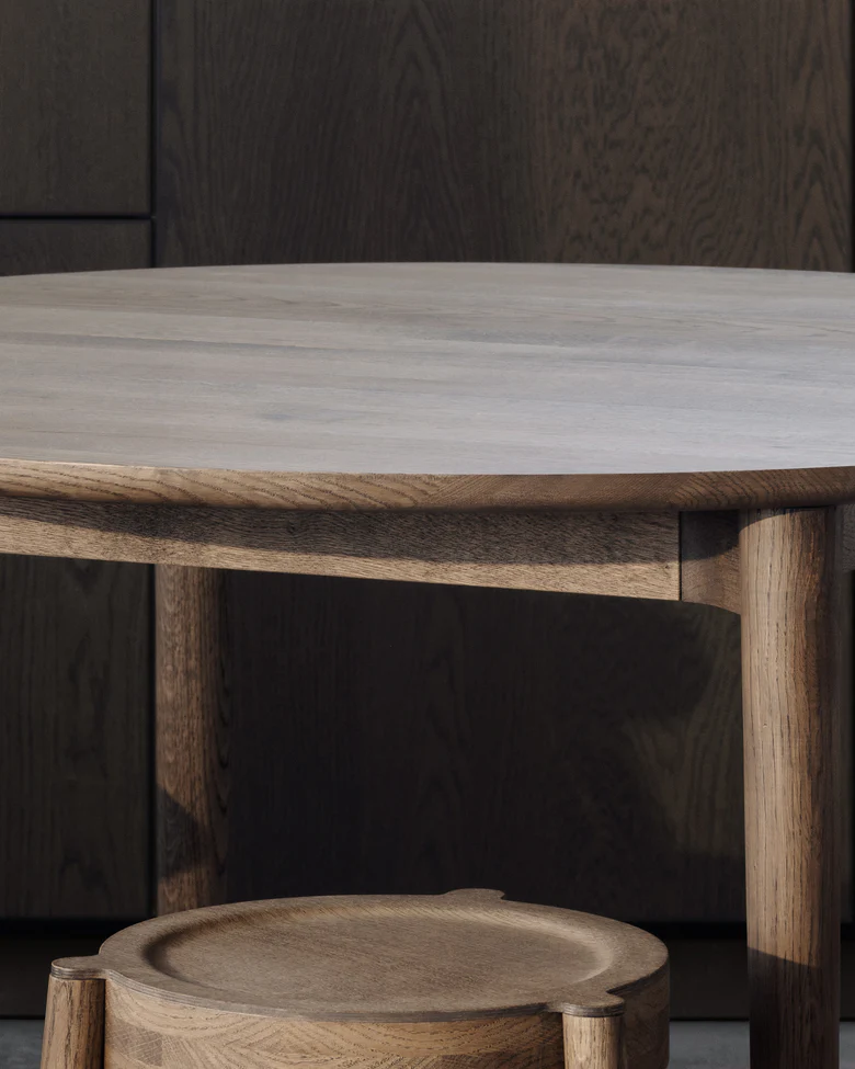 Expand dining table round - Bilde 4