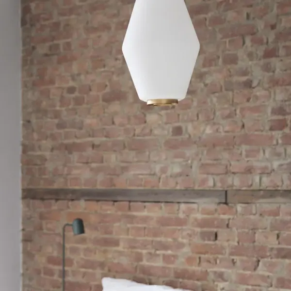 Dahl Brass Pendal Lamp