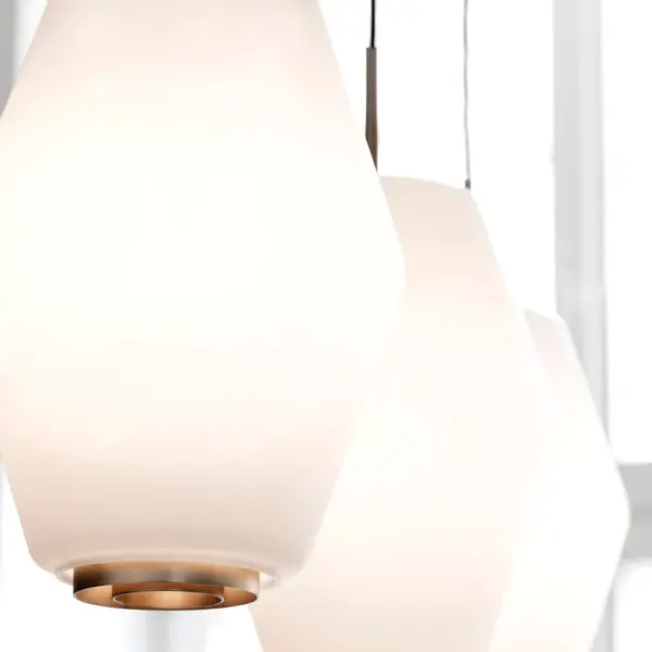 Dahl Brass Pendal Lamp