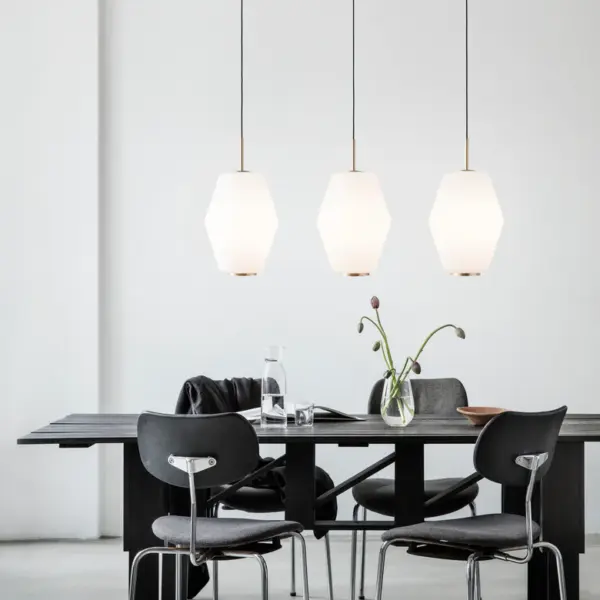 Dahl Brass Pendal Lamp