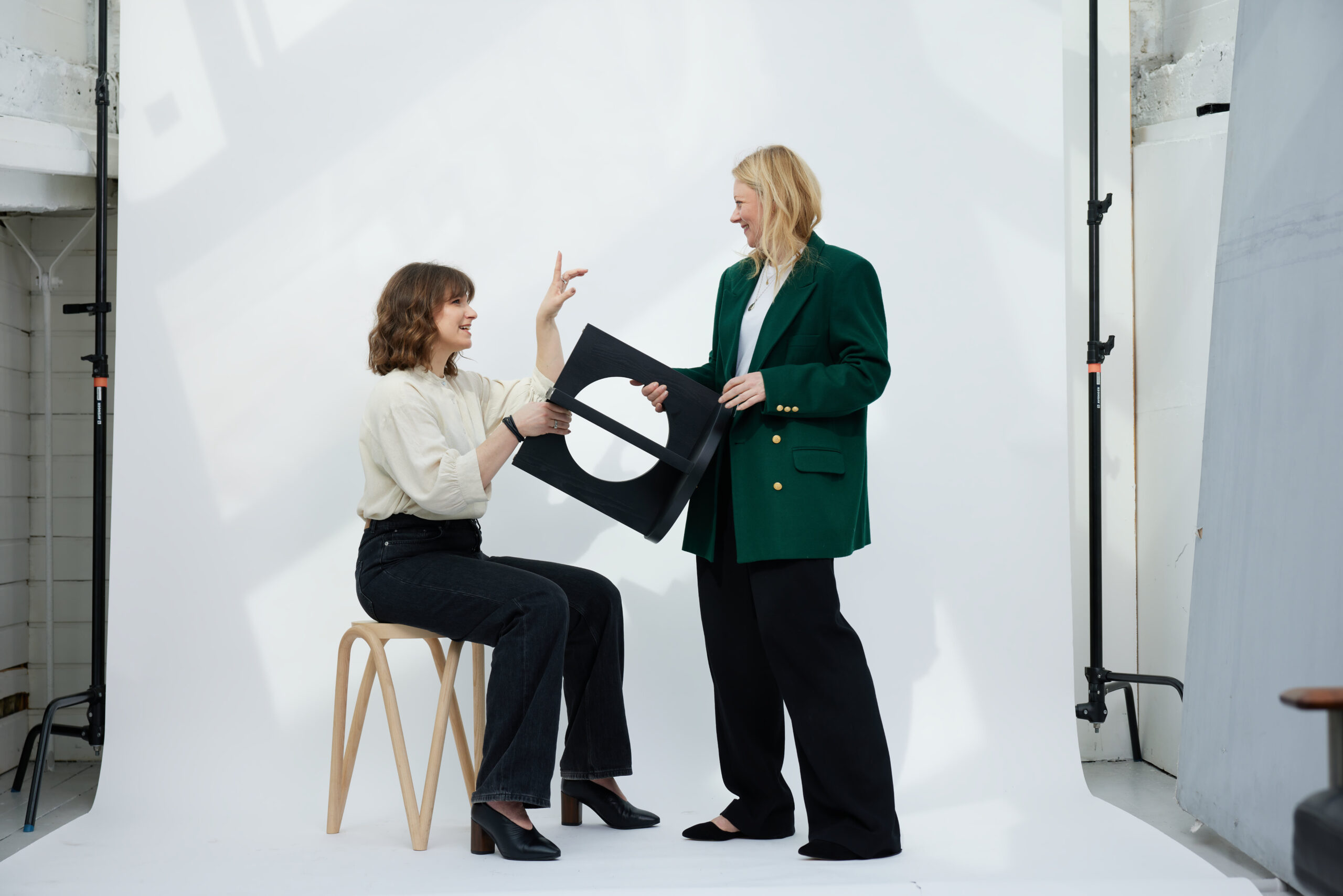CEO/ Creative Director Lillian Ayla Ersoy and Content Director Helene Andersen