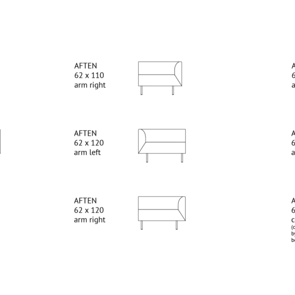 Aften dining sofa - Bilde 4