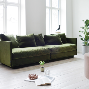 Lun sofa grønn