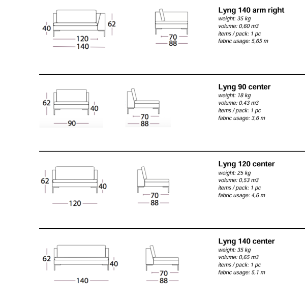 Lyng Modul Sofa - Bilde 7