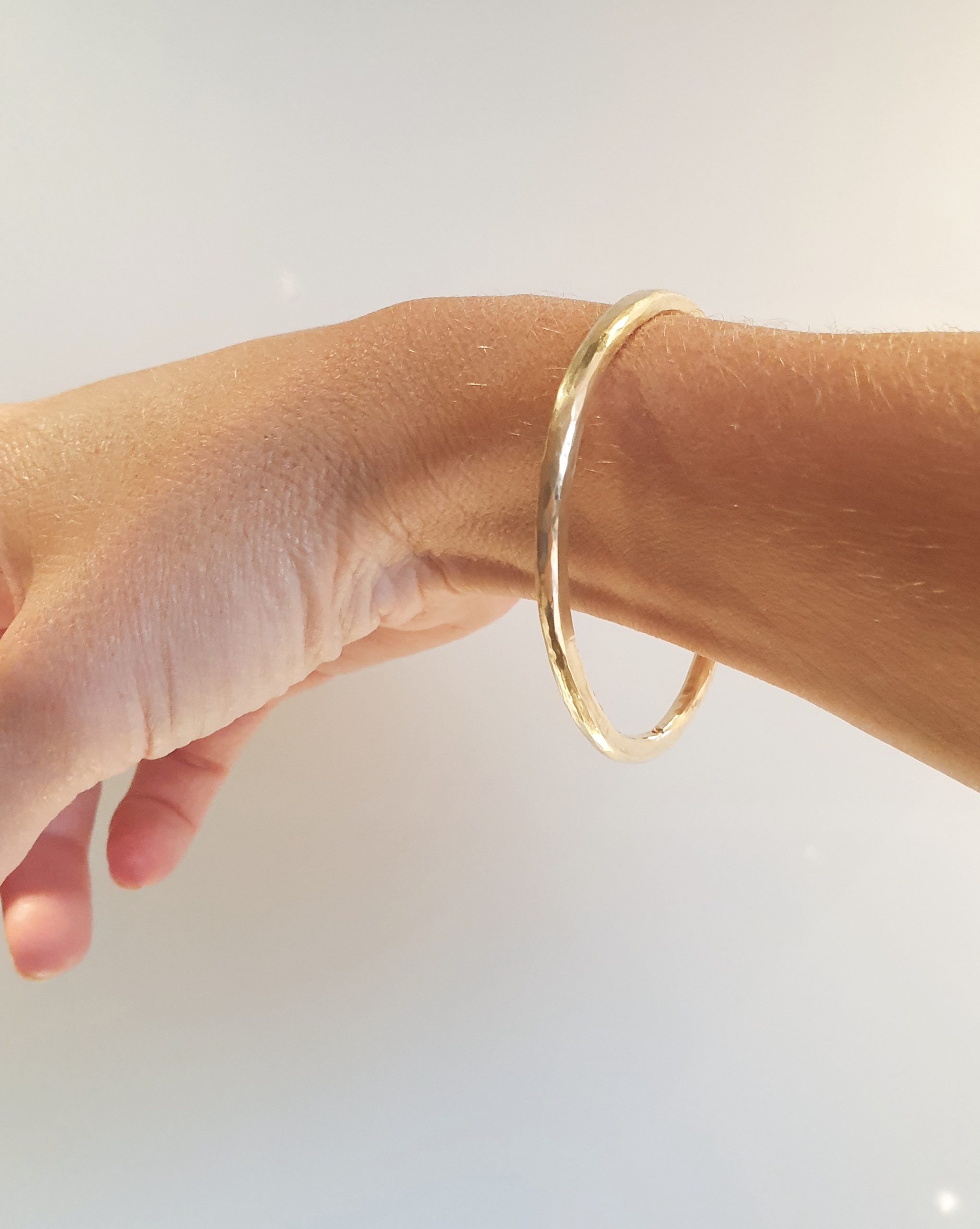 Armring “Forged” i sølv