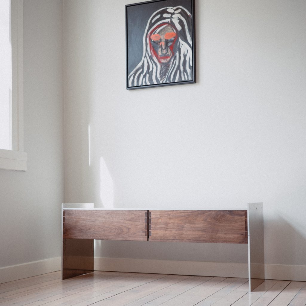 Aluminum bench