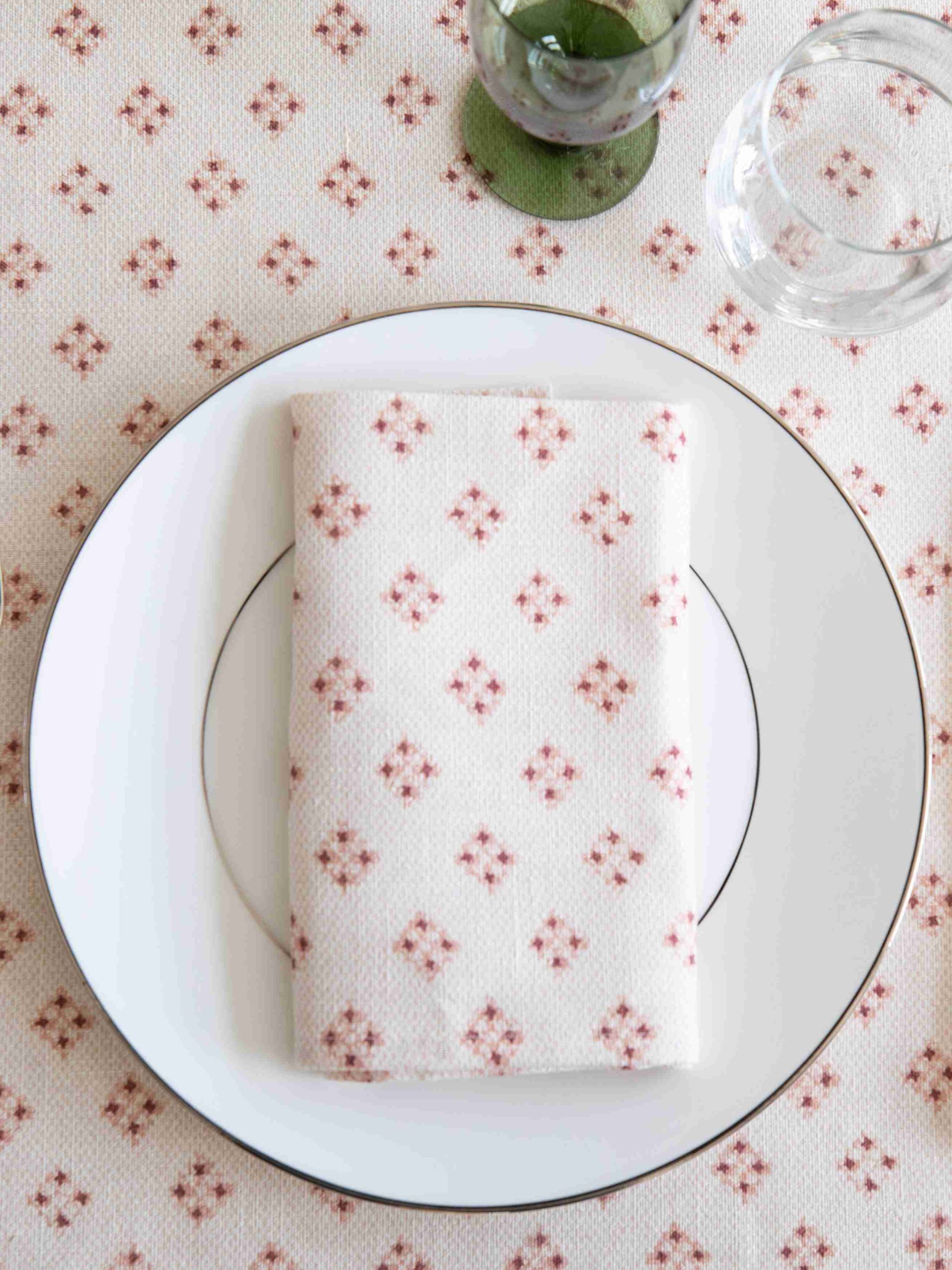 Ullin Rose napkins