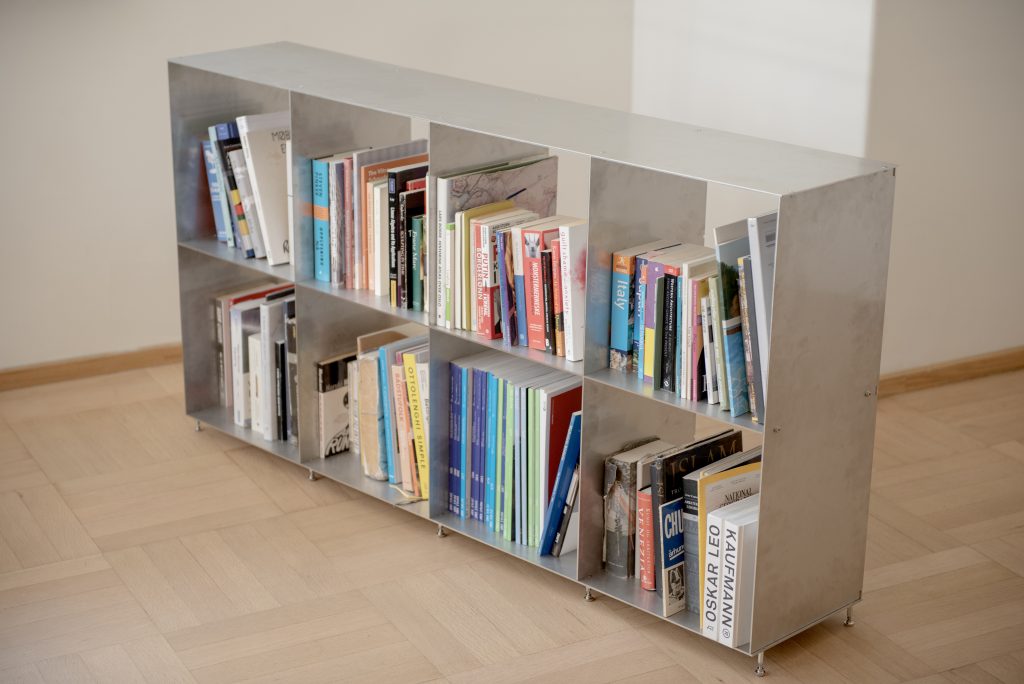 Edvard Glazebrook steel shelf