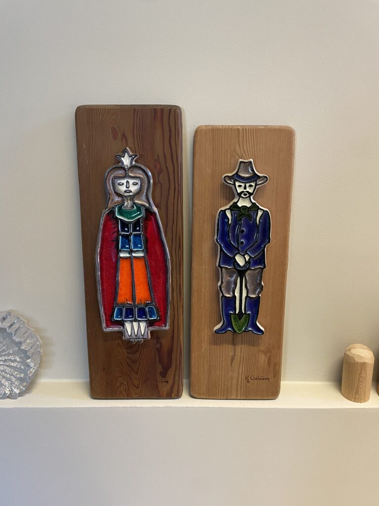 Vintage wall relief