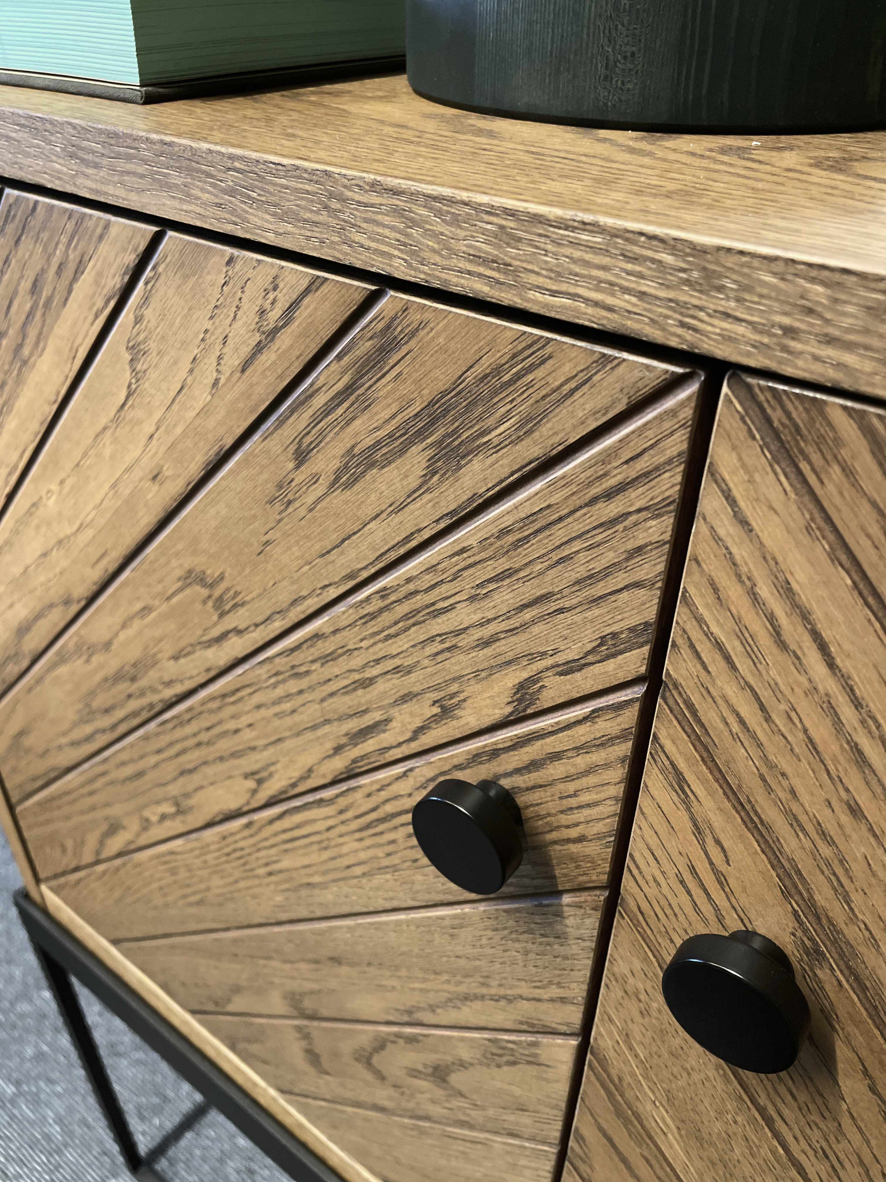 Dis sideboard, røkt eik - Bilde 4