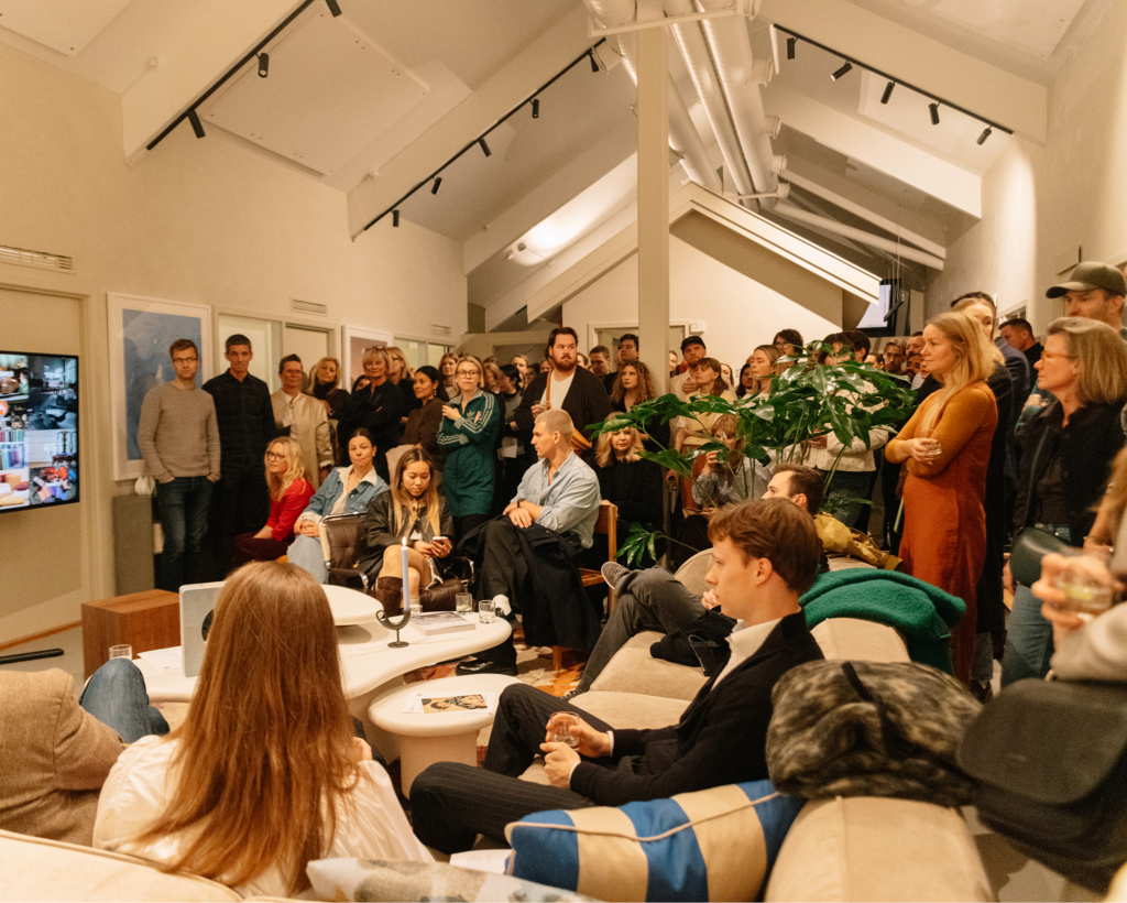 Showroom opening bilde fra Severin Døcker