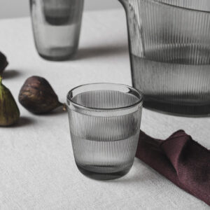 Siri glass røkgrå 20 cl 6 stk