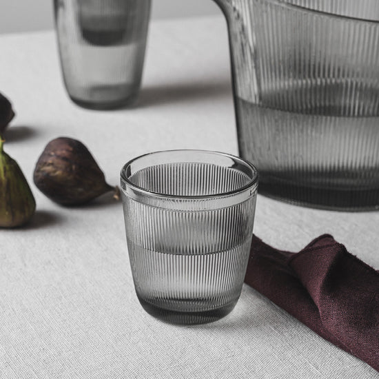Siri glass røkgrå 20 cl 6 stk