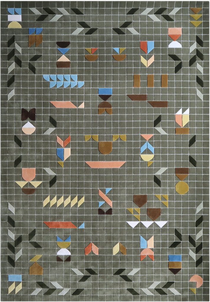 Trace Green Carpet by Volver