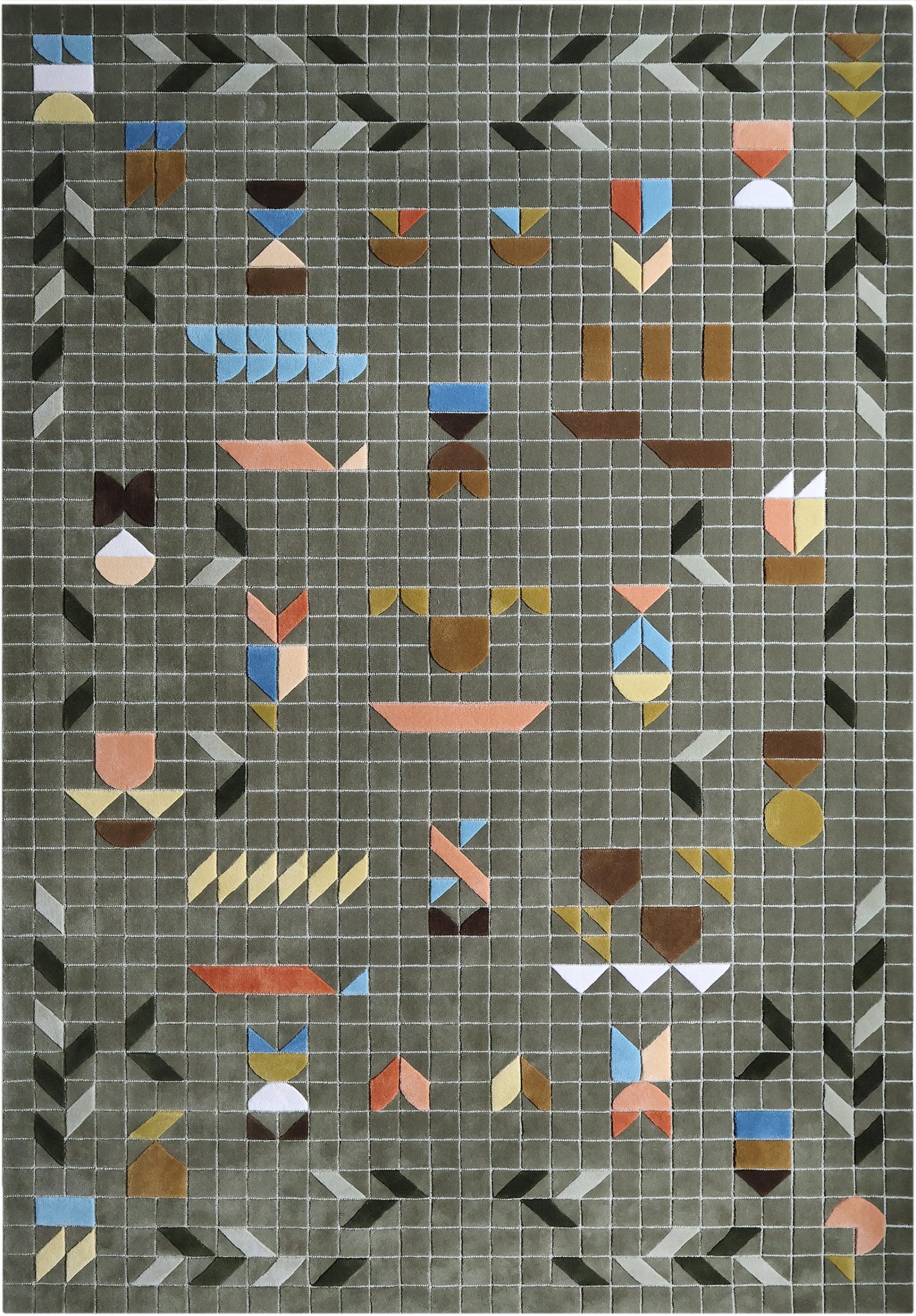 Trace Green Carpet by Volver