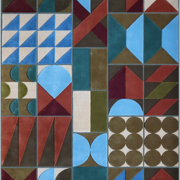 Imprint Green Carpet by Volver