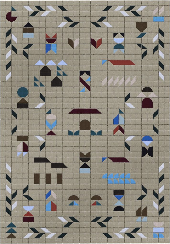 Trace Beige carpet by volver